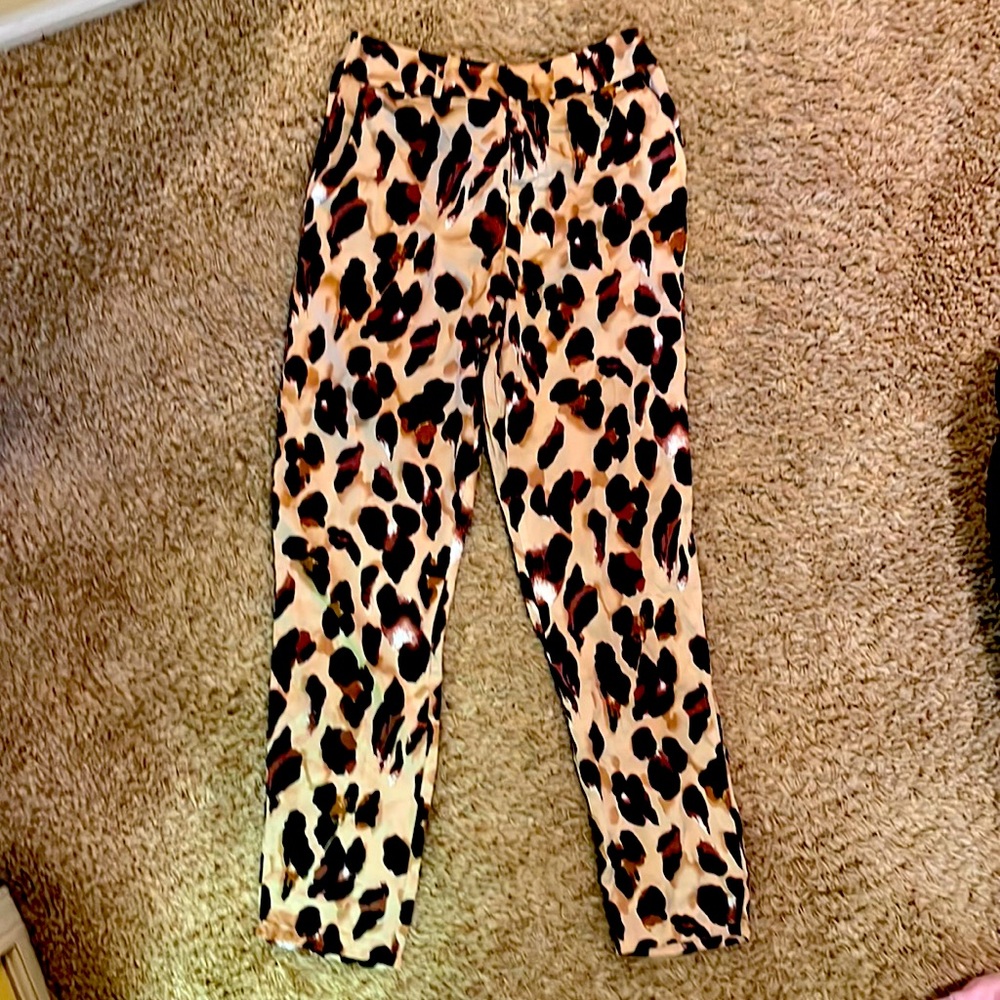 Leopard trousers